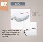 Πολυσύνθετη DPL Elight μηχανή 8*40mm 10*50mm λέιζερ αφαίρεσης τρίχας λέιζερ του προσώπου