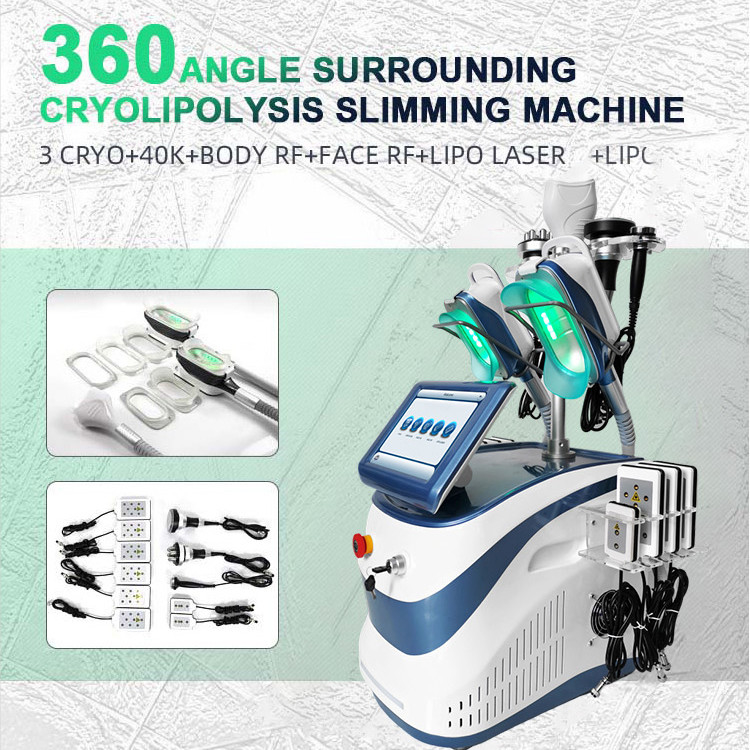 λέιζερ μηχανών RF Lipo 800W Cryolipolysis που δροσίζει τη μηχανή Sculpting